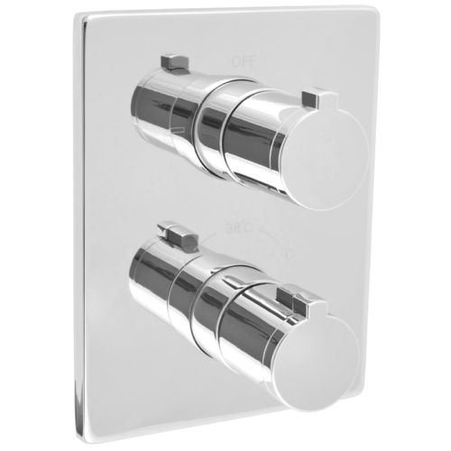 Welfenstein Thermostat Armatur T-A08 mit 2-Wege Umsteller
