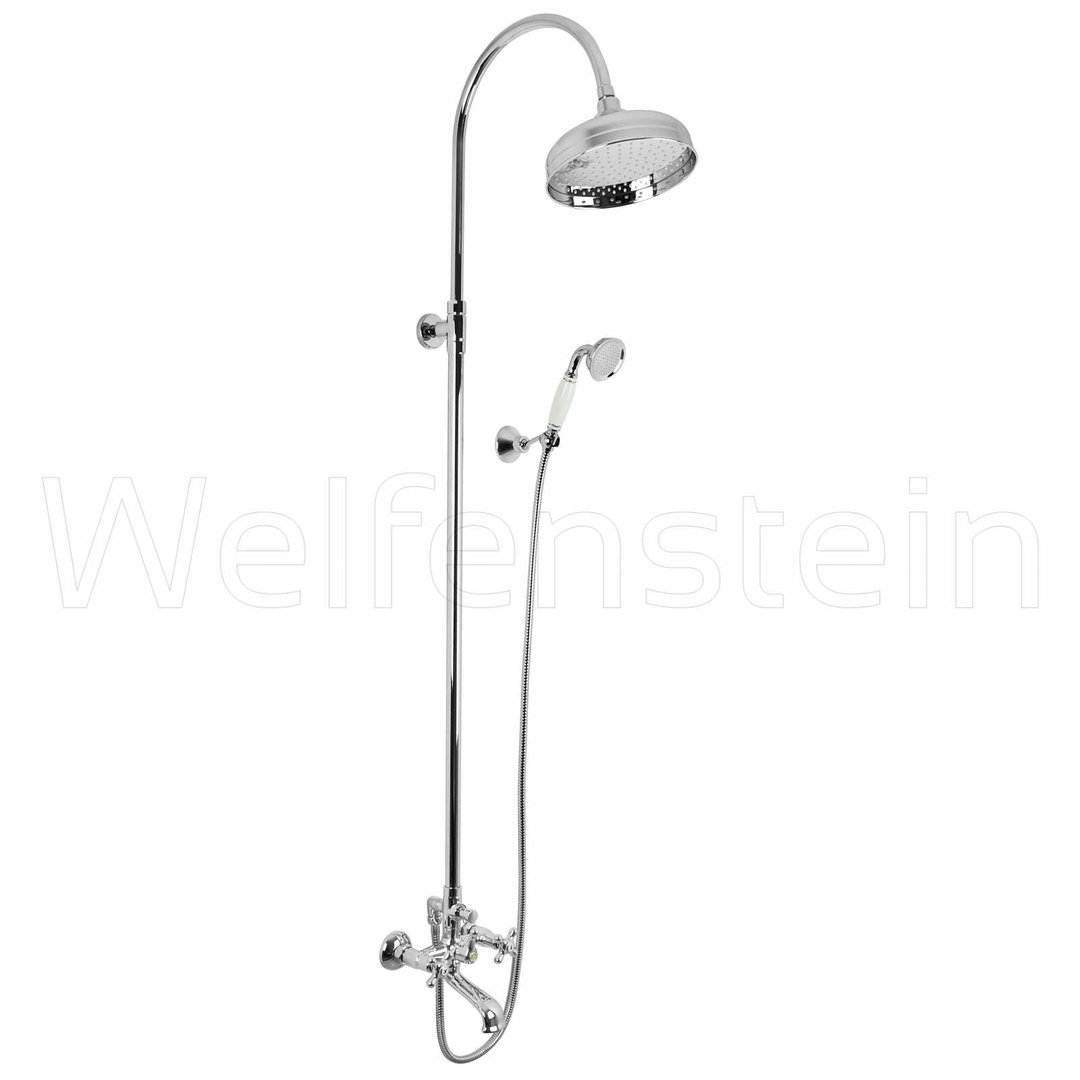 Welfenstein Nostalgie Set 2C-HN081K für Badewannen