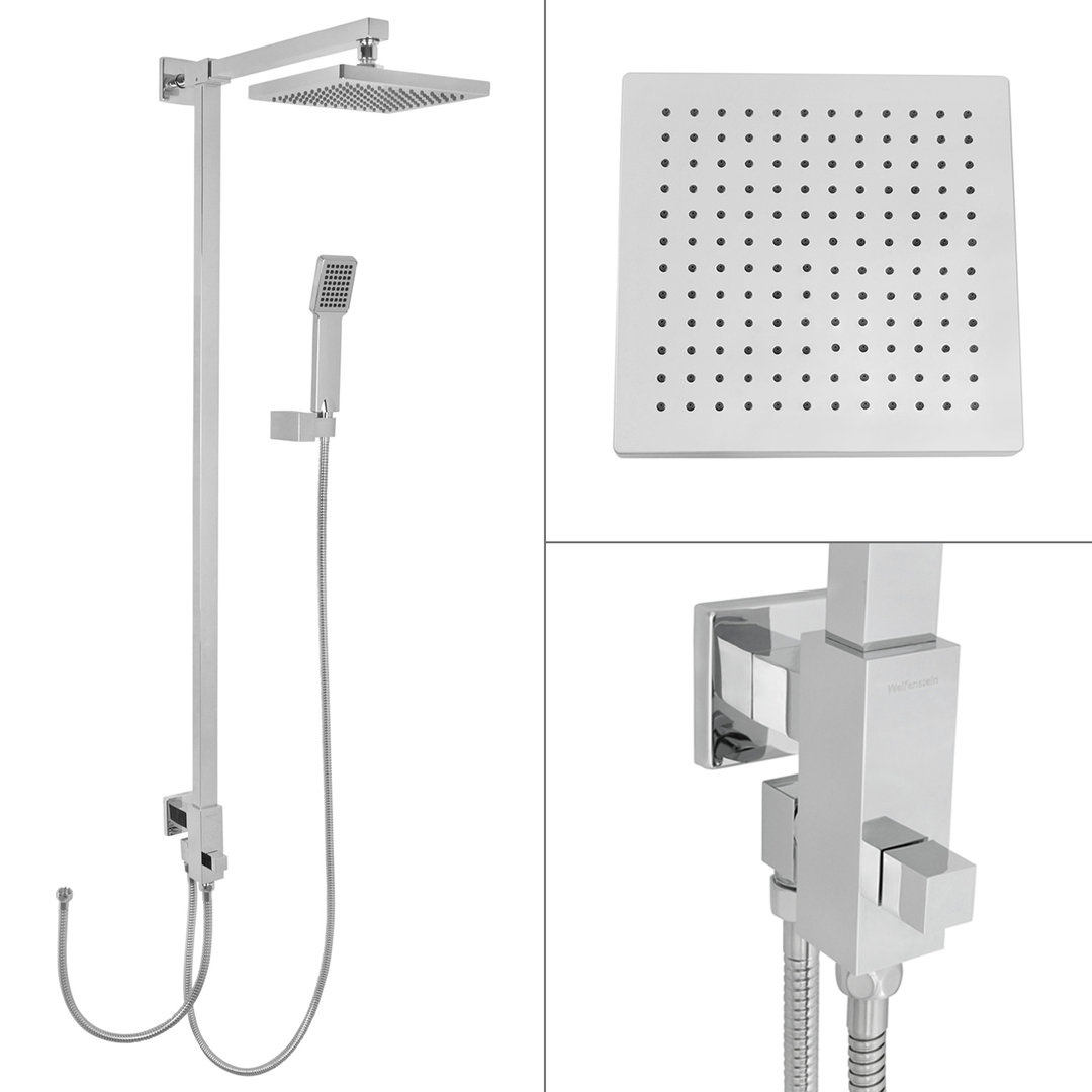 aufputz aufputzset aufputzmontage duschset duschsystem