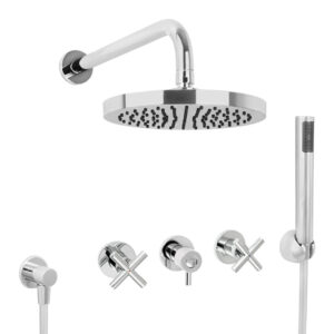 Welfenstein Unterputz-Set 2 Regendusche 20cm