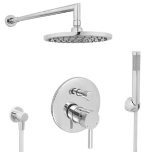 Welfenstein Unterputz-Set 5A Regendusche 20cm