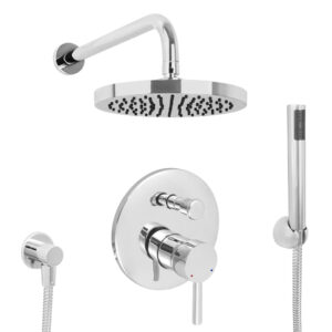 Welfenstein Unterputz-Set 6S Regendusche 20cm