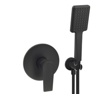 Welfenstein Unterputz-Set WBK36 schwarz matt