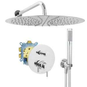 Welfenstein Unterputz-Set EB2-R02 Regendusche 40cm