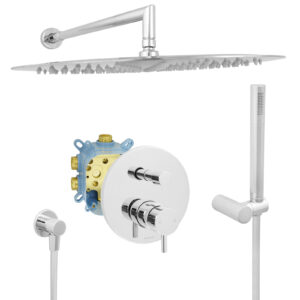 Welfenstein Unterputz-Set EB2-R03 Regendusche 40cm