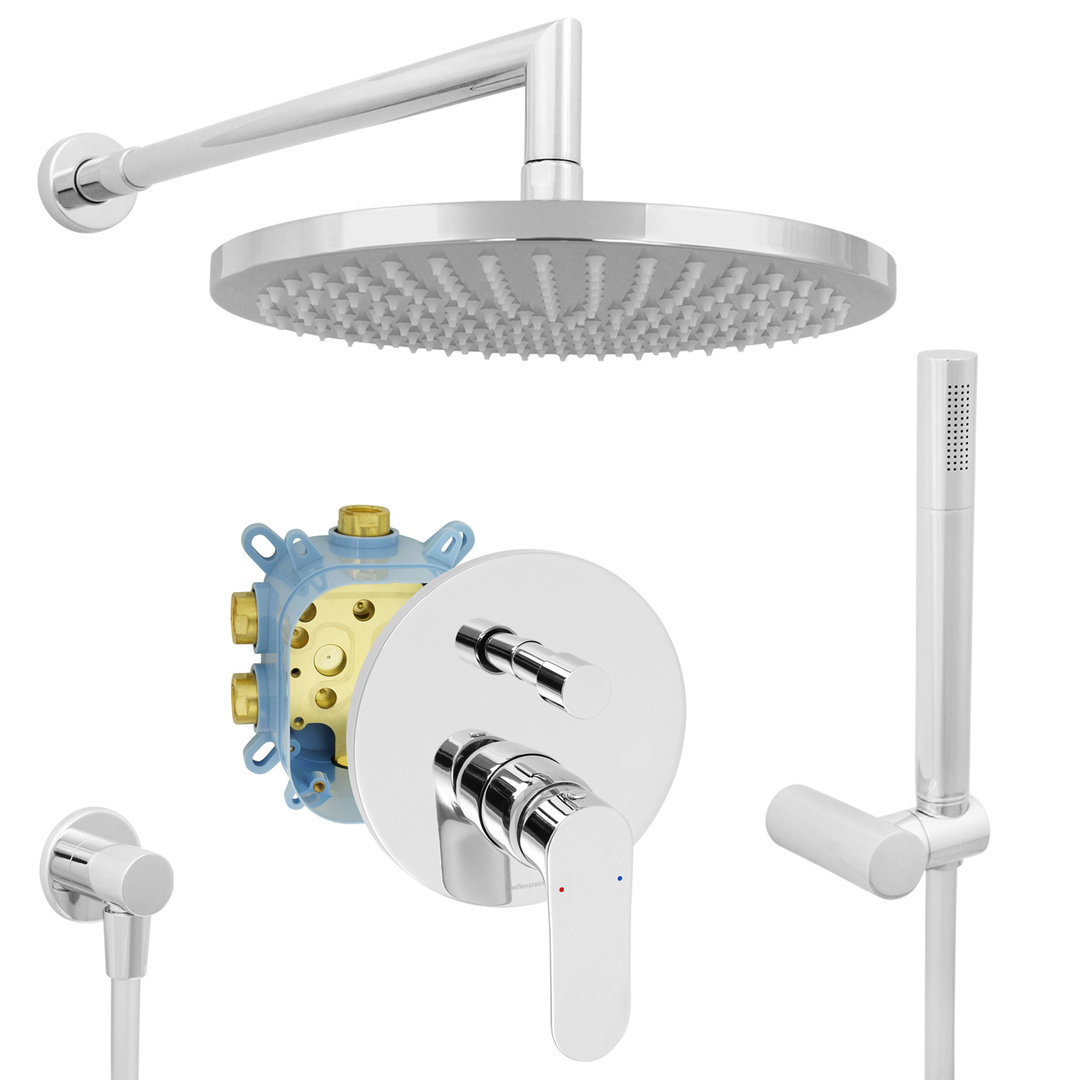 Welfenstein Unterputz-Set EB2-R07 Regendusche 30cm