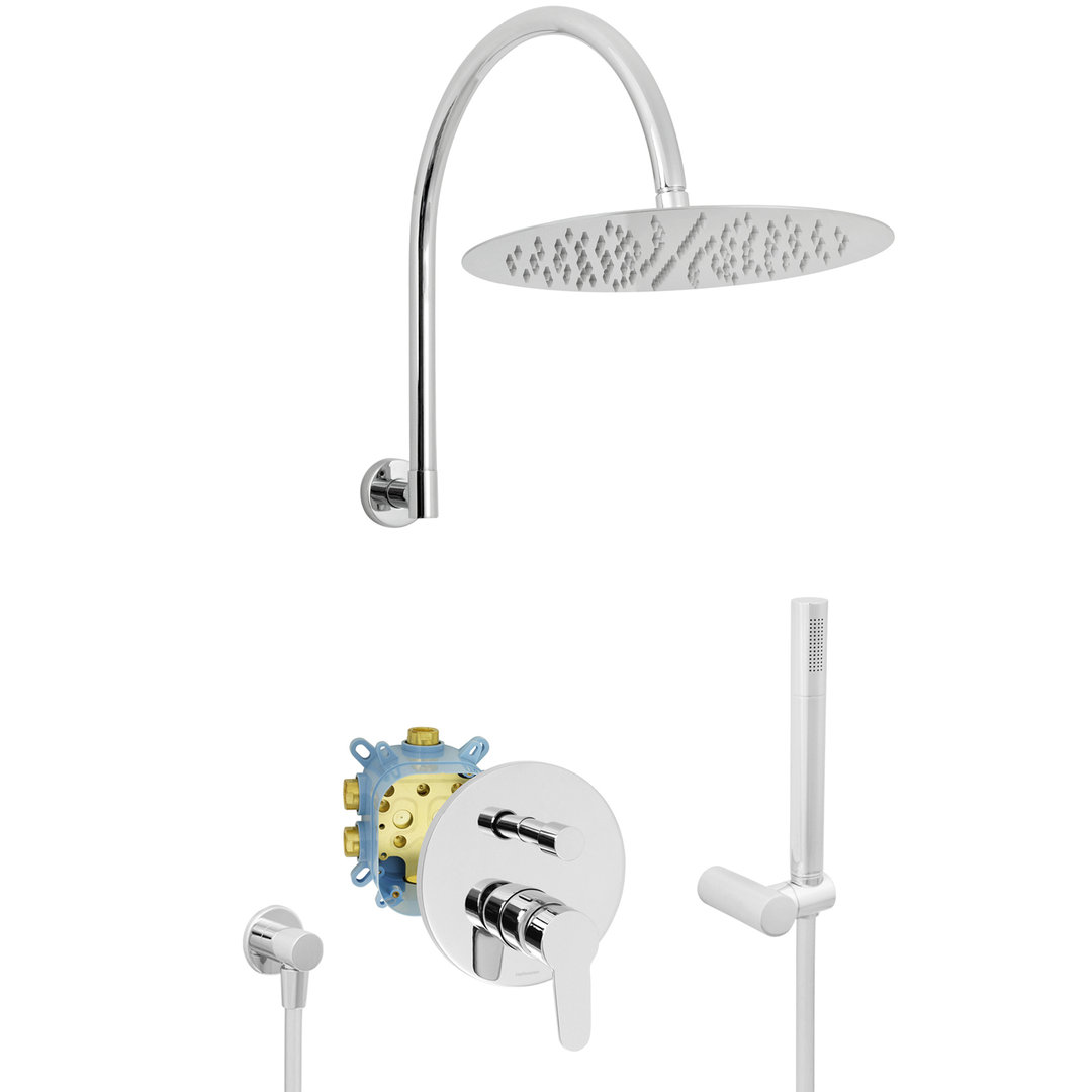 Welfenstein Unterputz-Set EB2-R11 Regendusche 30cm