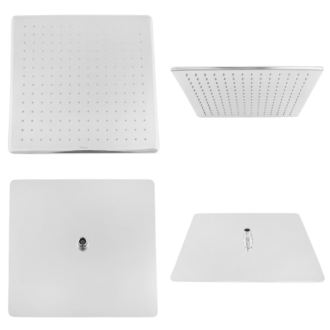 Welfenstein Regenbrause 40x40cm ESS40 Edelstahl – Bild 6