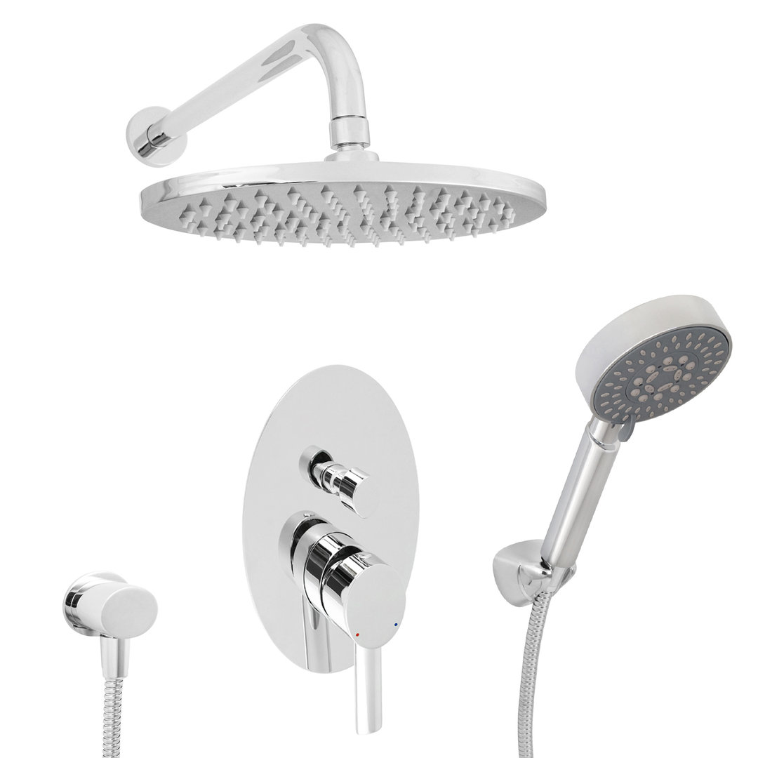 Welfenstein Unterputz-Set FA24-MO1 Regendusche oval