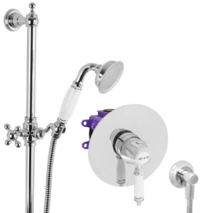 Welfenstein Unterputz-Set H110-N08 mit Brausestange Nostalgie