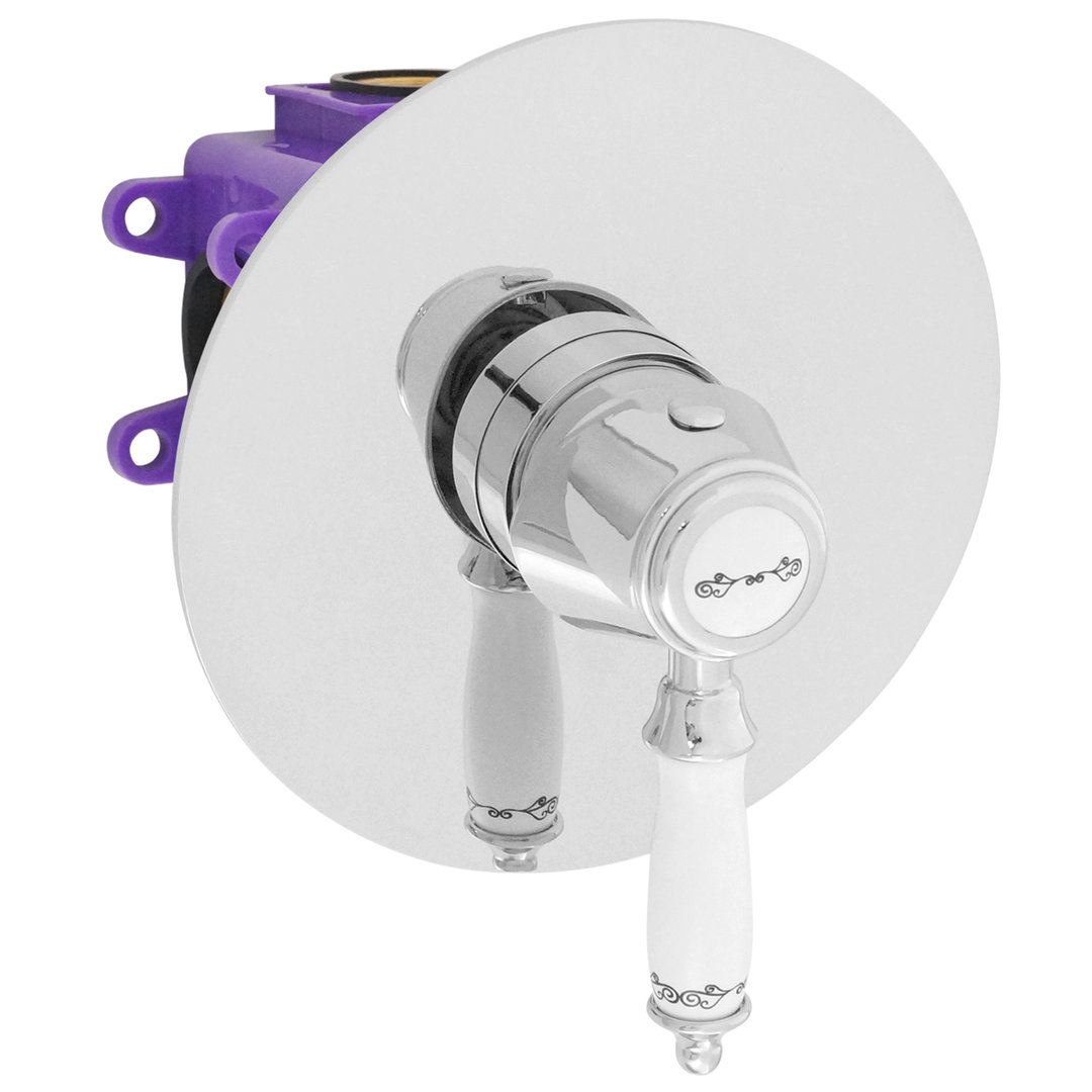 Welfenstein Unterputz Armatur Nostalgie H110-NX mit Montagebox