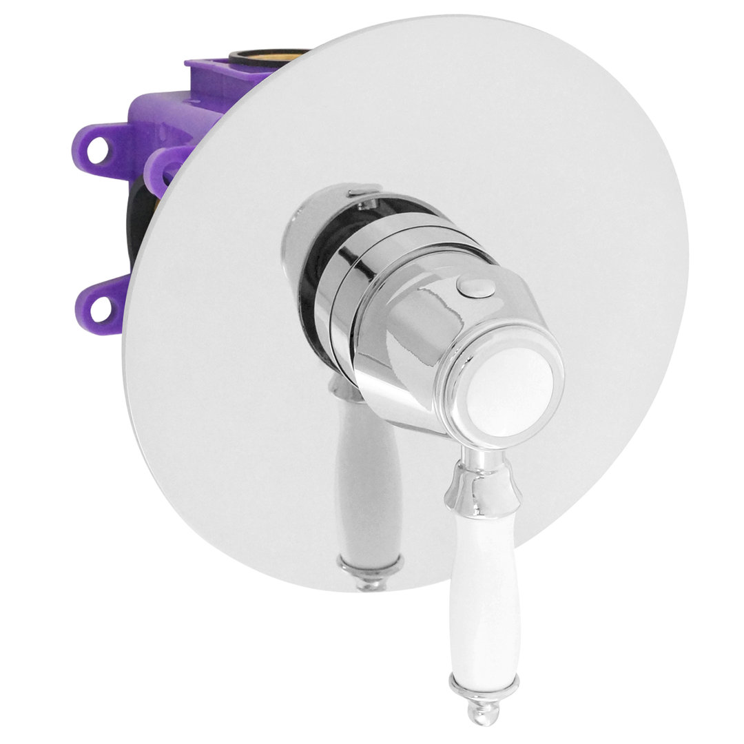 Welfenstein Unterputz Armatur Nostalgie H110-NY mit Montagebox