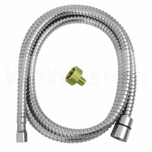 Welfenstein Metall-Brauseschlauch 150 cm H41151 2x 1/2" IG