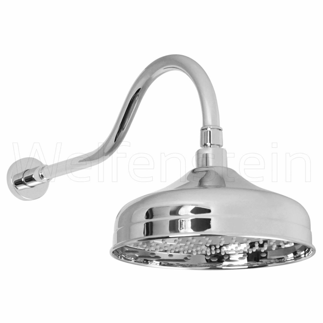 Welfenstein Nostalgie Regenbrause mit Zulaufarm HB6-HN081