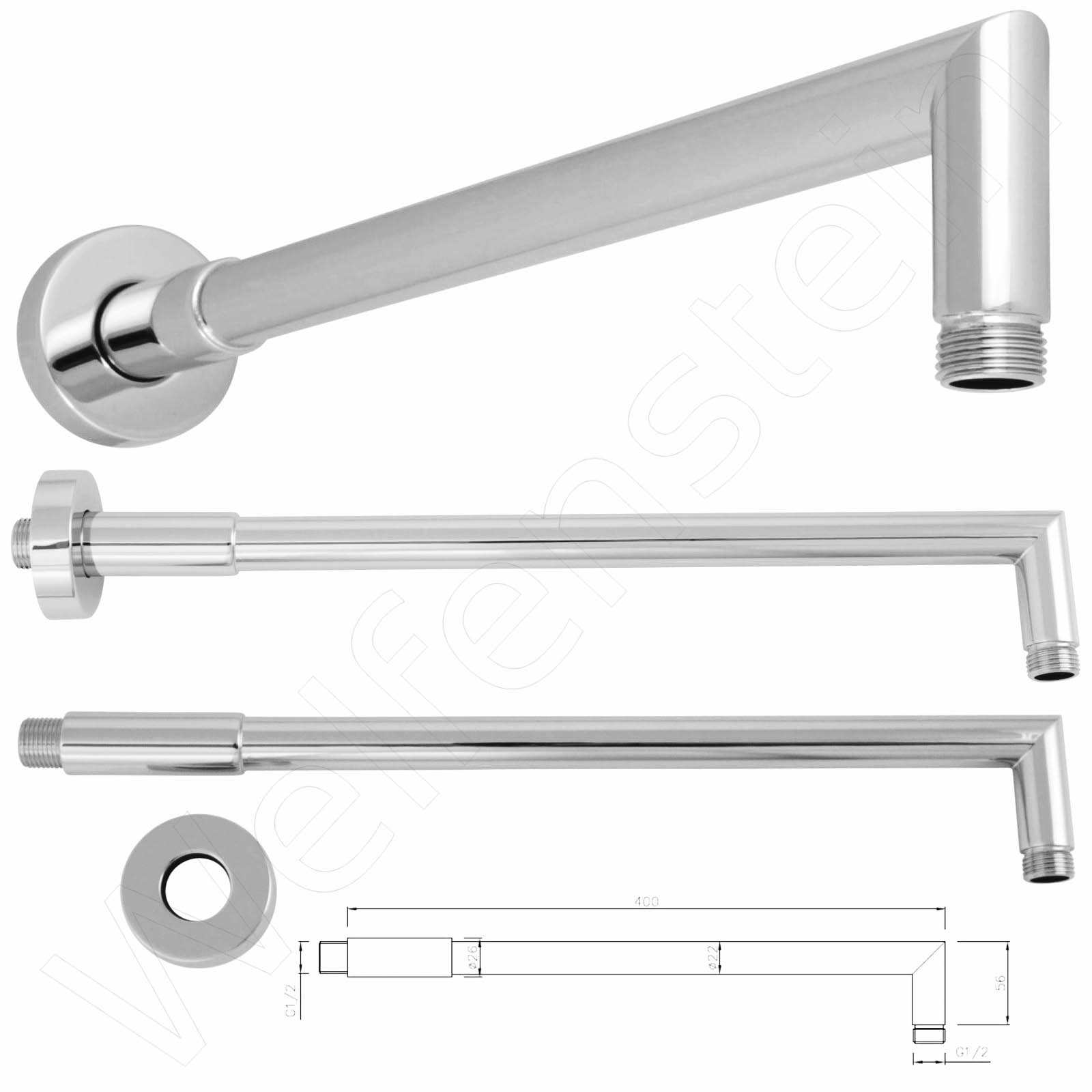 Unterputz-Set mit hansgrohe Vernis-Blend-D85 Regendusche 30cm – Bild 3