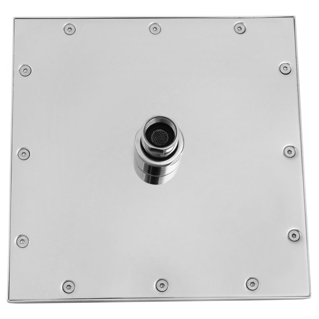 Welfenstein Regenbrause HS082 Messing 20x20cm – Bild 3