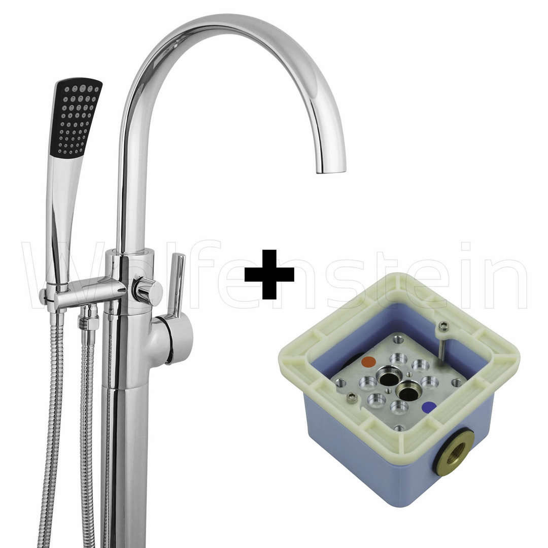 Welfenstein Standarmatur für freistehende Badewanne SA-FA1 – Bild 2