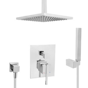 unterputzset unterputz duschset duschenset kopfbrause regendusche duschkopf welfenstein