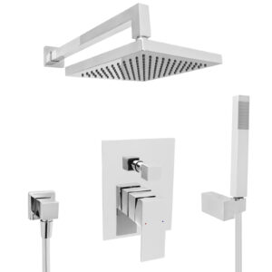 Welfenstein Unterputz-Set 34 Regendusche 20x20cm