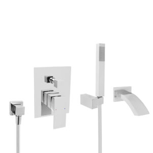 Welfenstein Unterputz-Set 34W für Badewannen