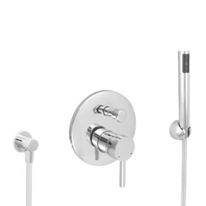 Welfenstein Unterputz-Set 6W-OW rund ohne Wanneneinlauf