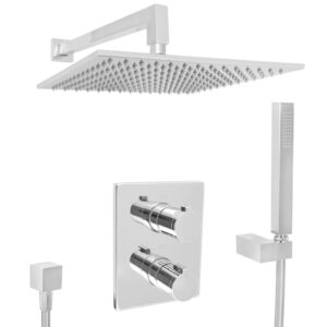 Welfenstein Thermostat Unterputz-Set T-HS121 Regendusche 30x30cm