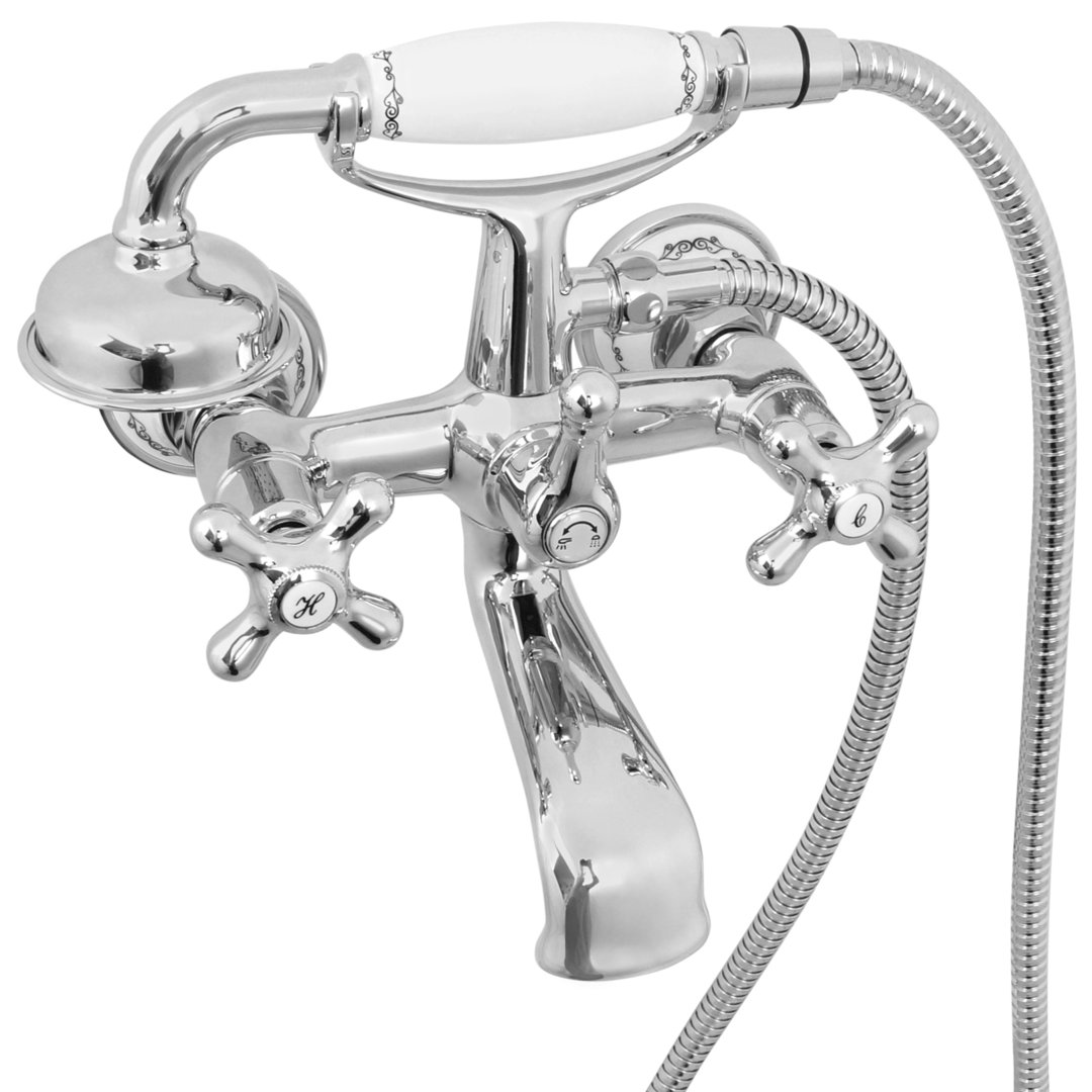 Welfenstein Nostalgie Wannenarmatur WA-T4B-03 – Bild 2