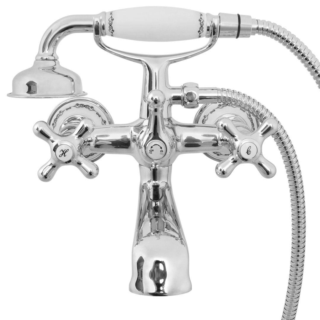 Welfenstein Nostalgie Wannenarmatur WA-T4B-03 – Bild 3