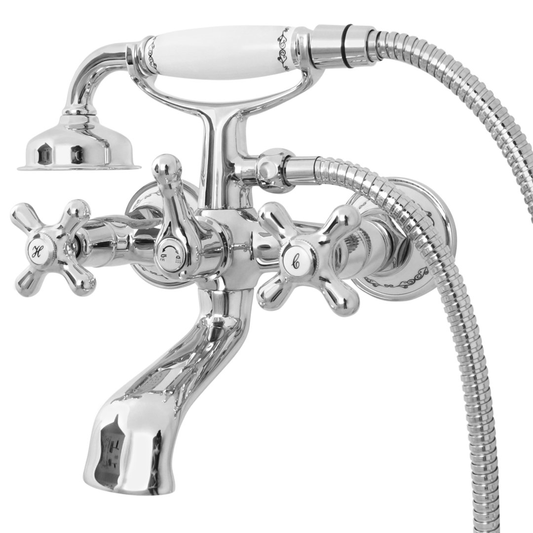 Welfenstein Nostalgie Wannenarmatur WA-T4B-03 – Bild 4