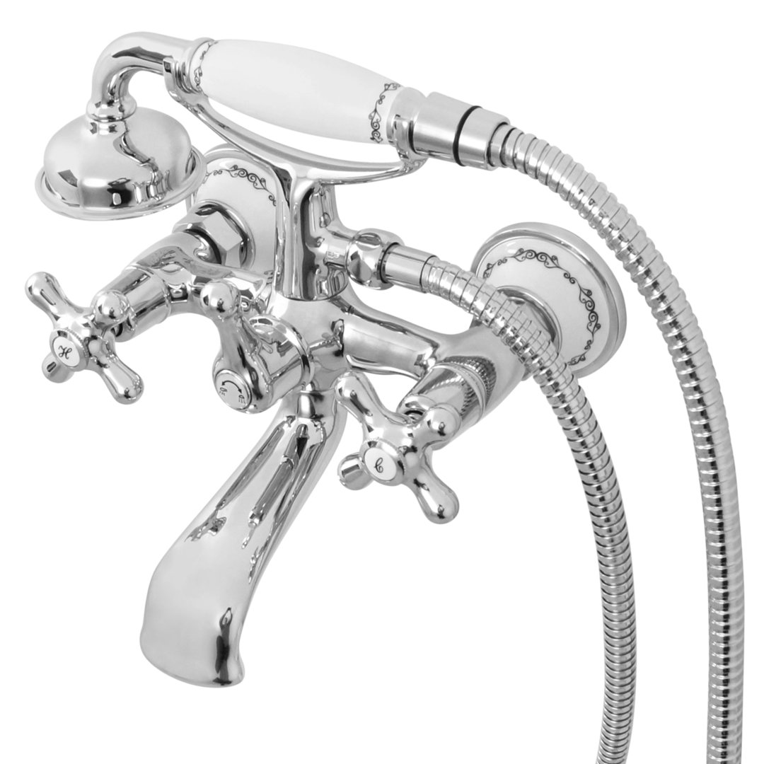 Welfenstein Nostalgie Wannenarmatur WA-T4B-03 – Bild 5