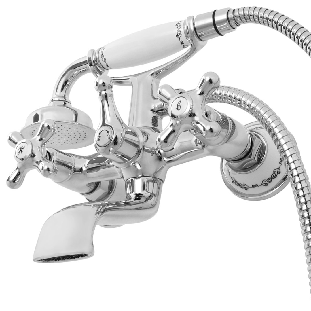 Welfenstein Nostalgie Wannenarmatur WA-T4B-03 – Bild 6