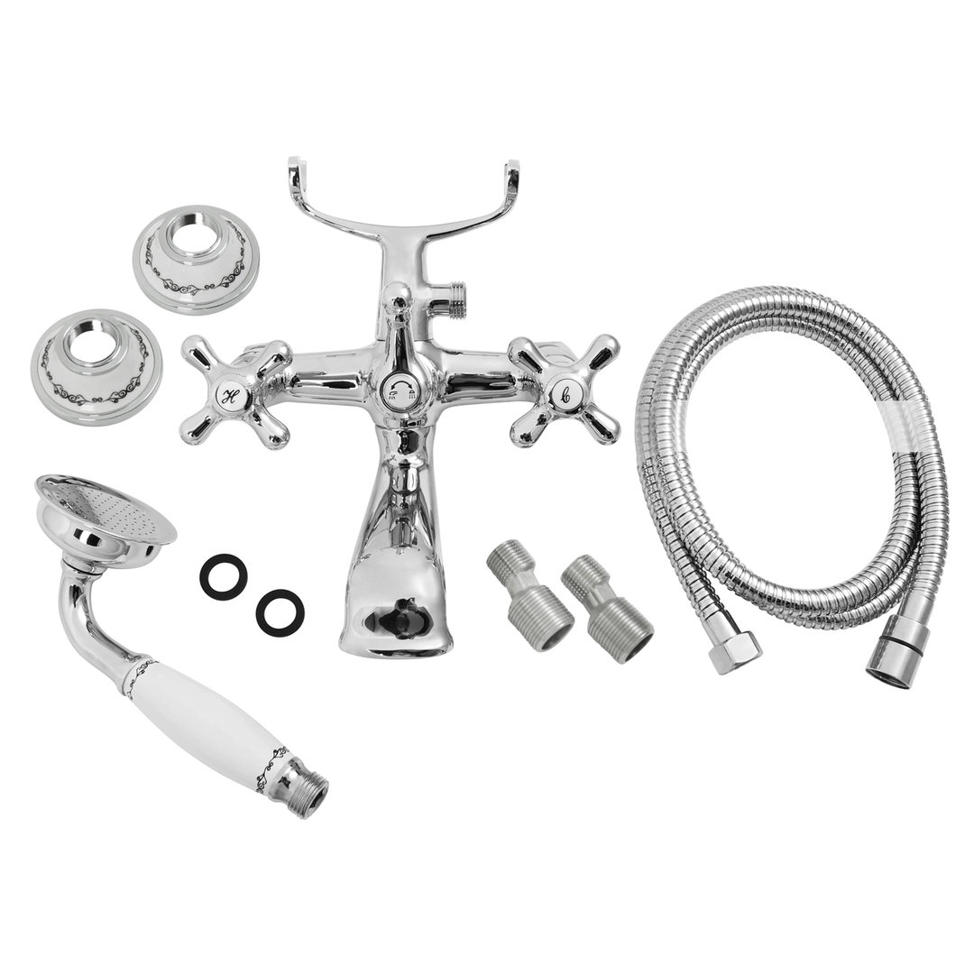 Welfenstein Nostalgie Wannenarmatur WA-T4B-03 – Bild 8