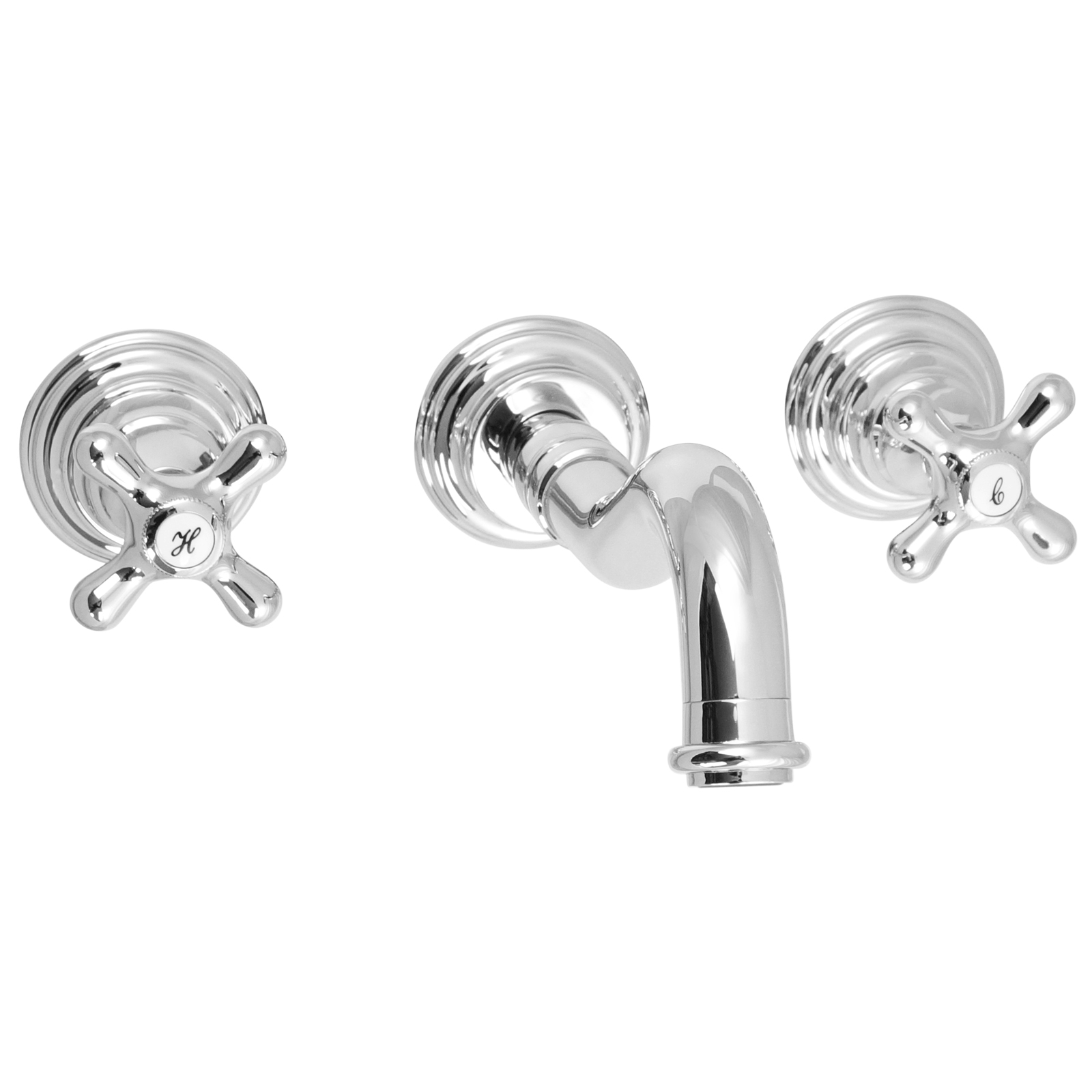 waschtischarmatur unterputz messing verchromt mischer zweigriffmischer kreuzgriffe mischelement vintage landhaus