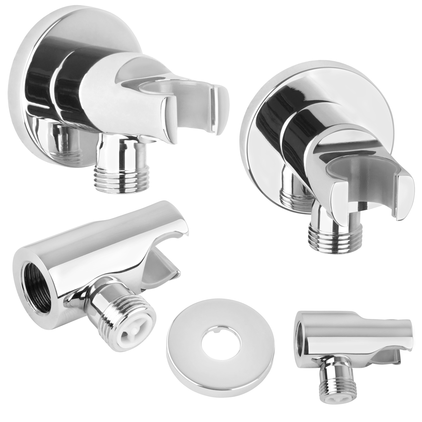 Unterputz-Set mit Grohe Concetto-HR122 Regenbrause Messing 30cm – Bild 6